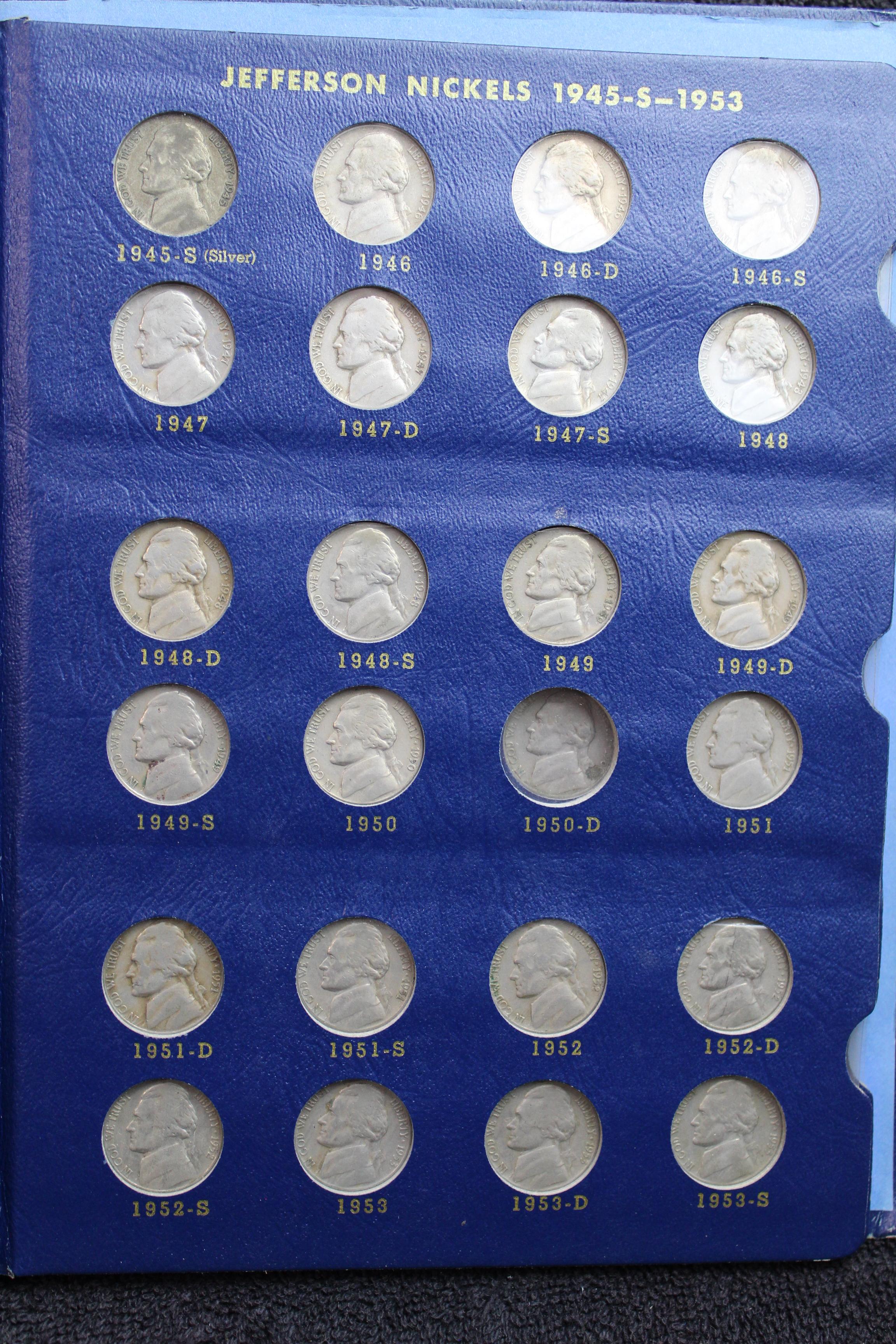 Book Jefferson Nickels 1938-1964