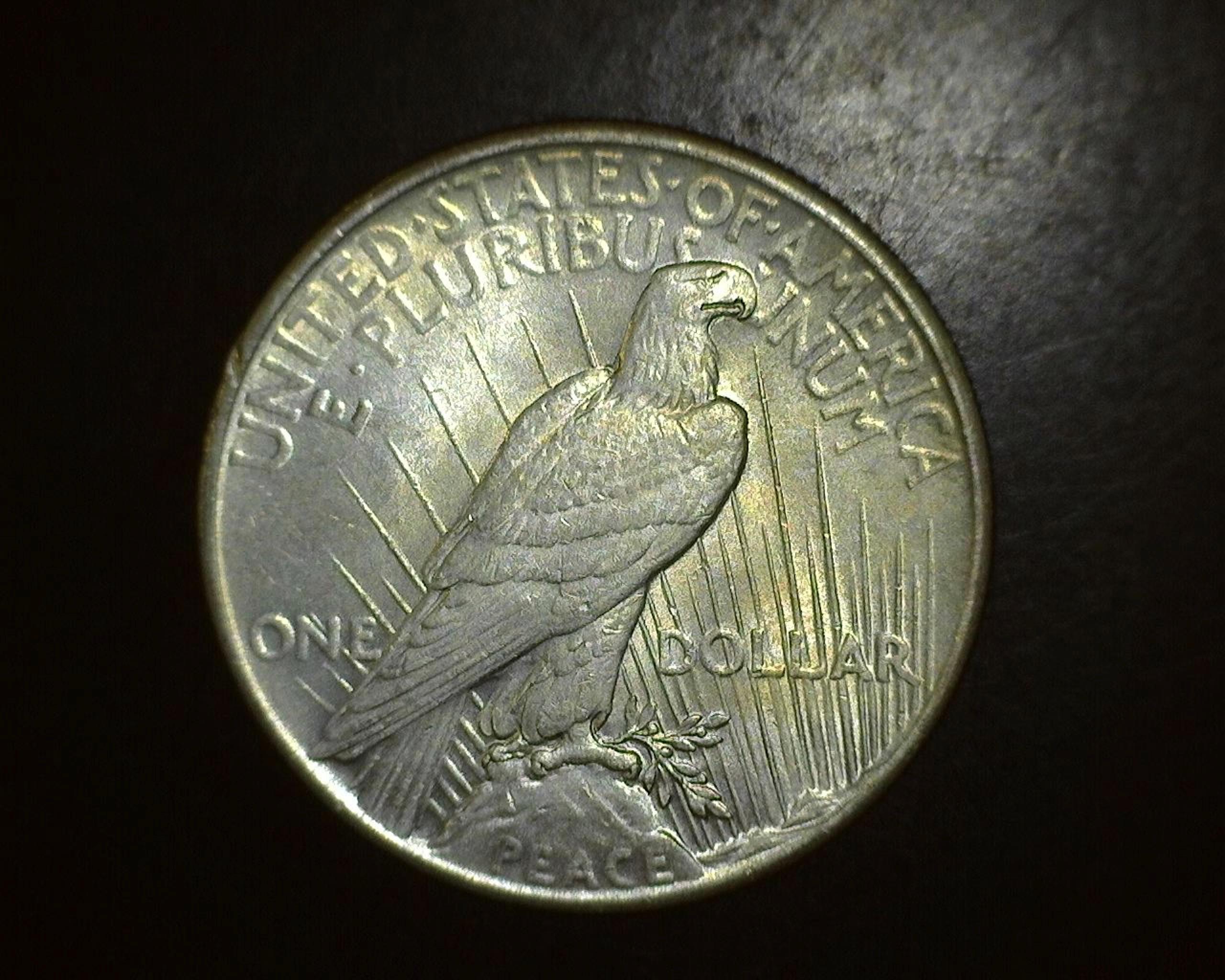 1925 Peace Dollar AU/BU