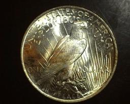 1923 Peace Dollar BU