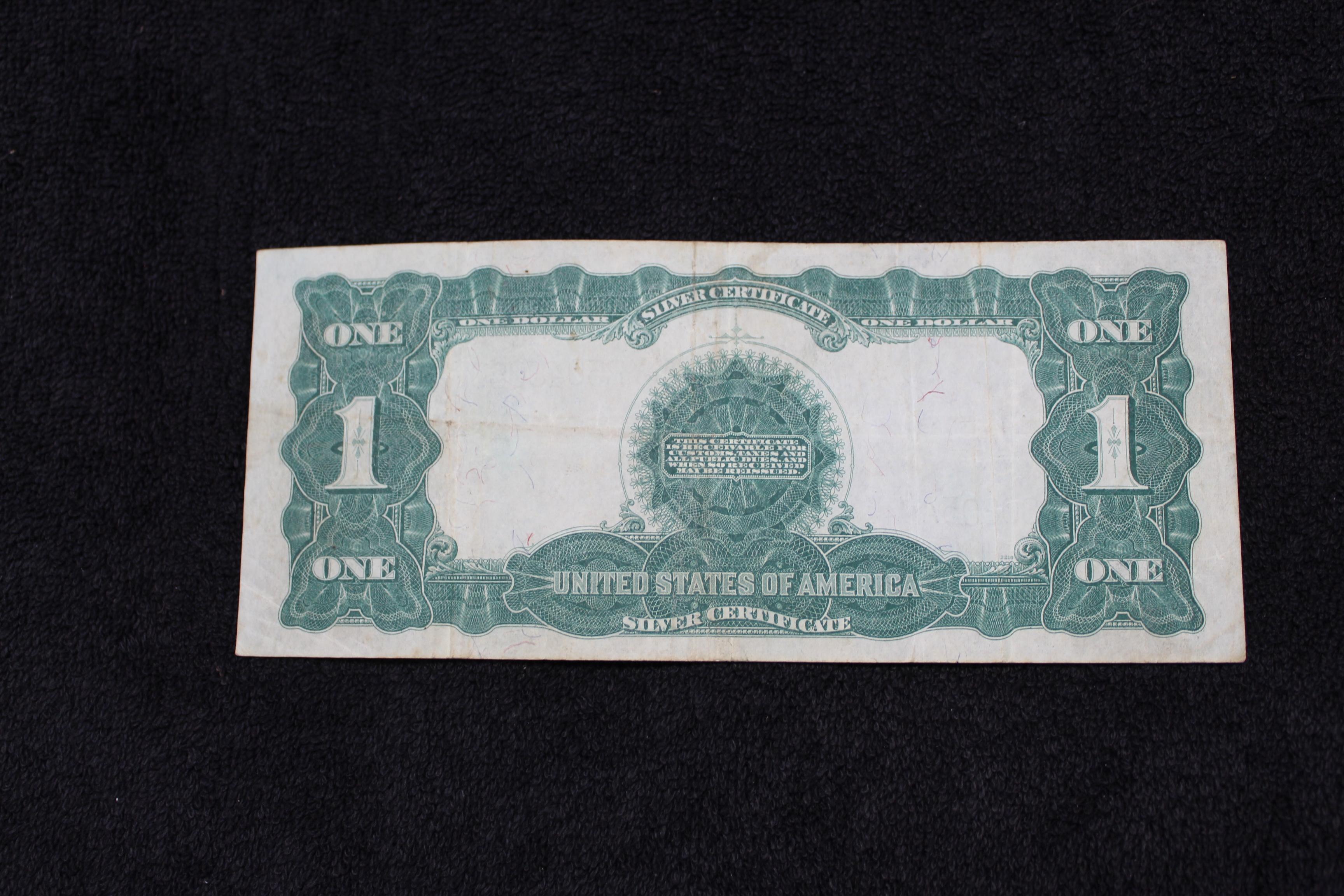 1899 Black Eagle Silver Certificate Large Note