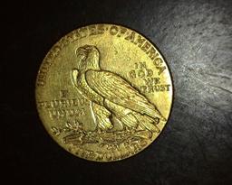 1912 $5 Gold Indian