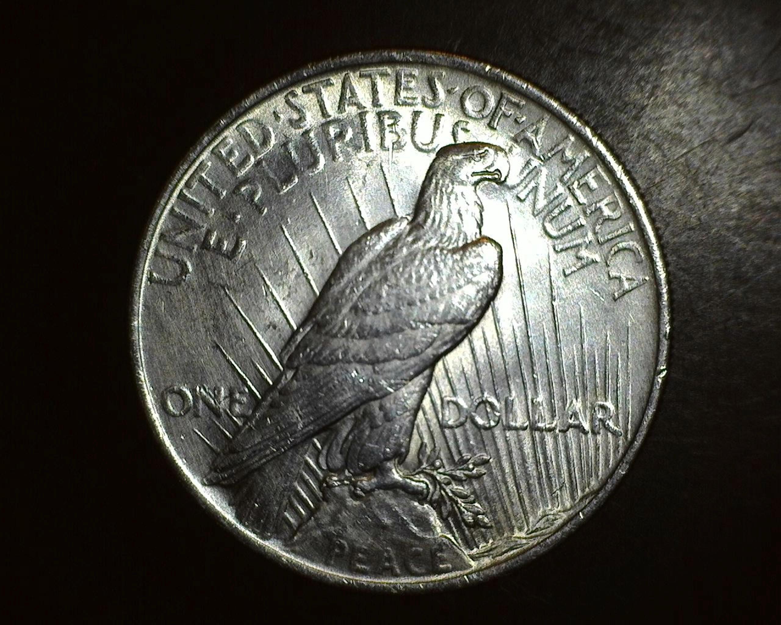 1924 Peace Dollar BU