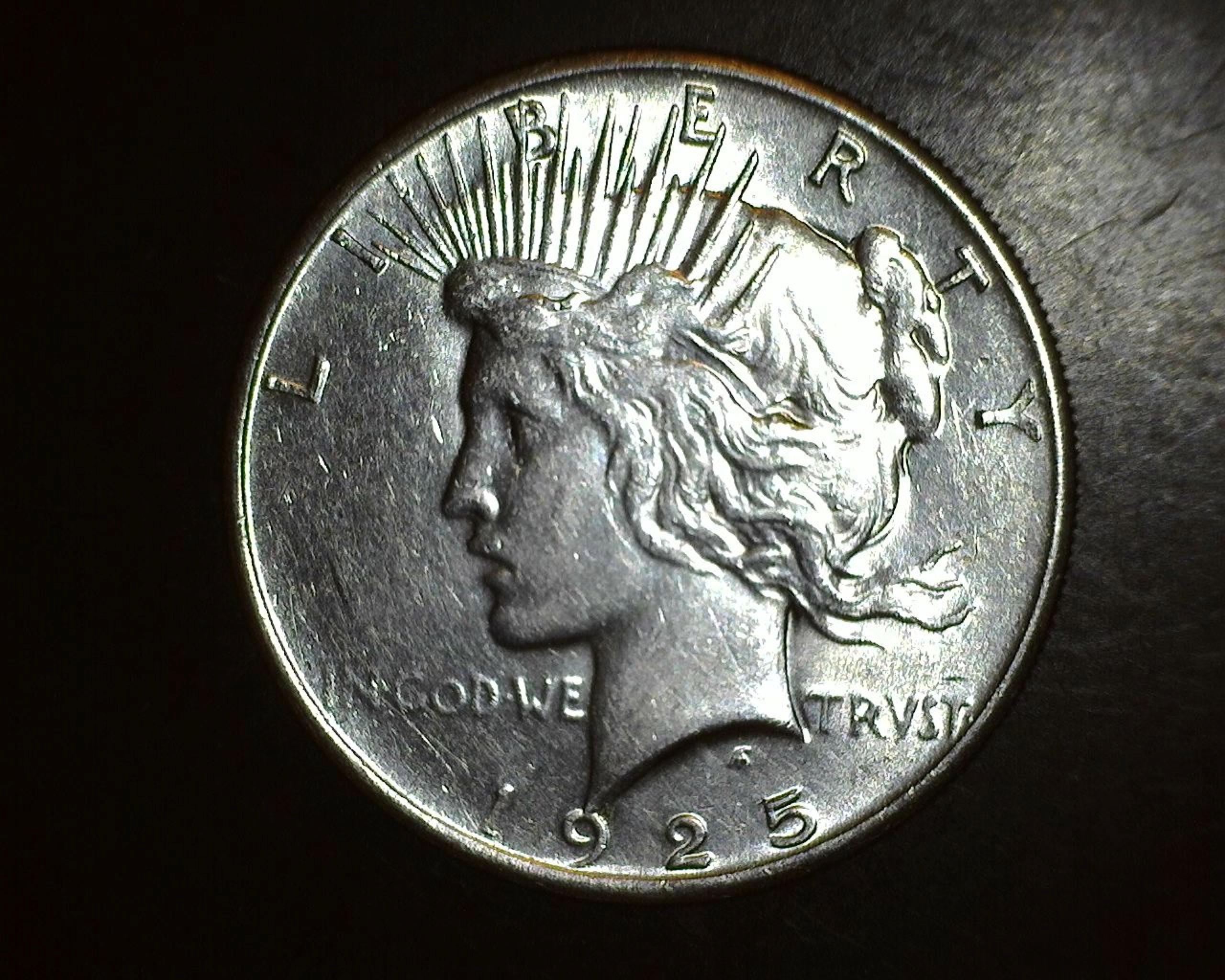 1925 Peace Dollar BU