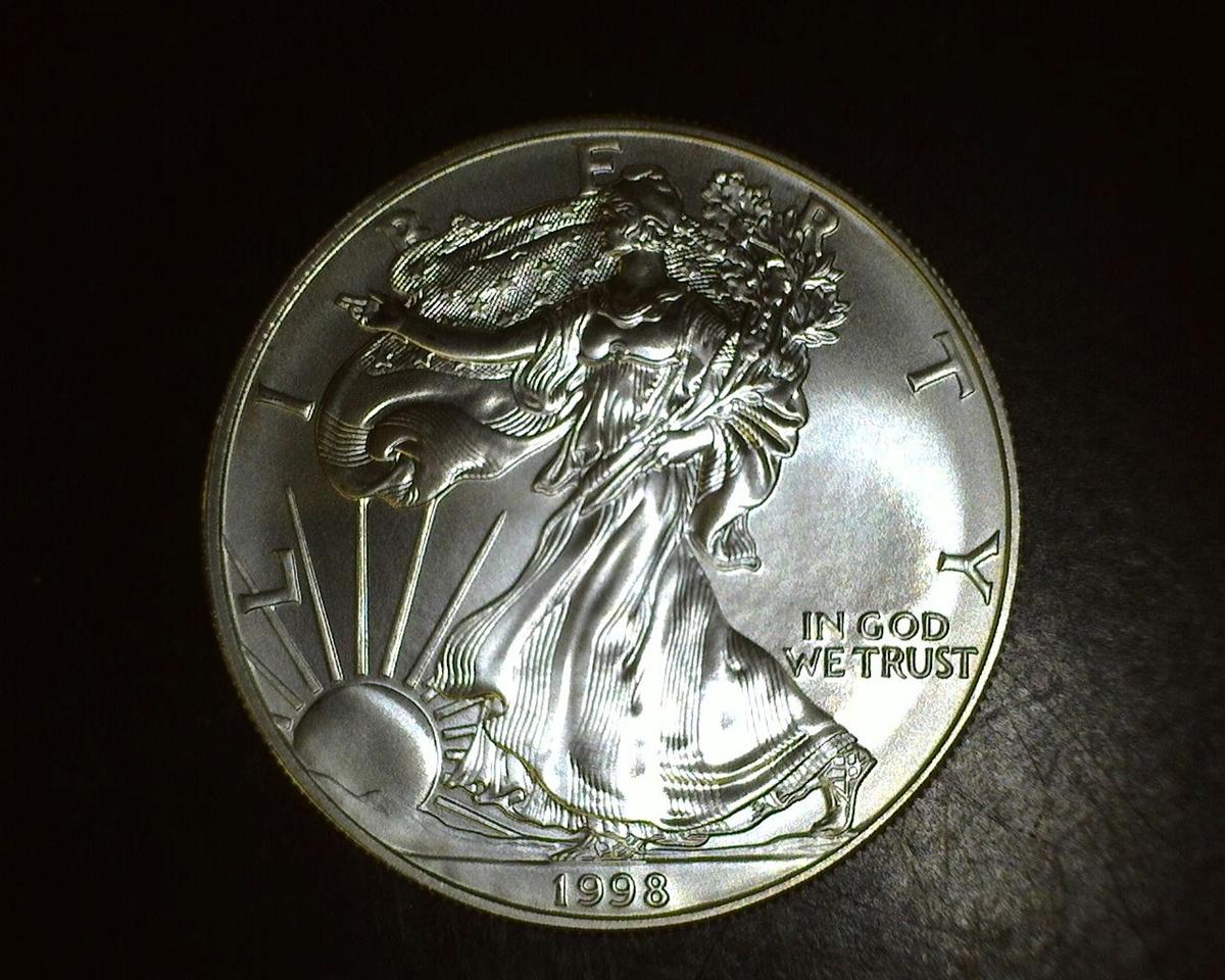 1998 1 oz. American Silver Eagle BU