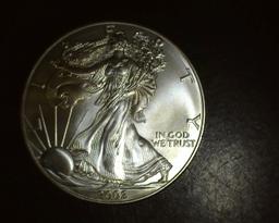 2002 1 oz. American Silver Eagle BU