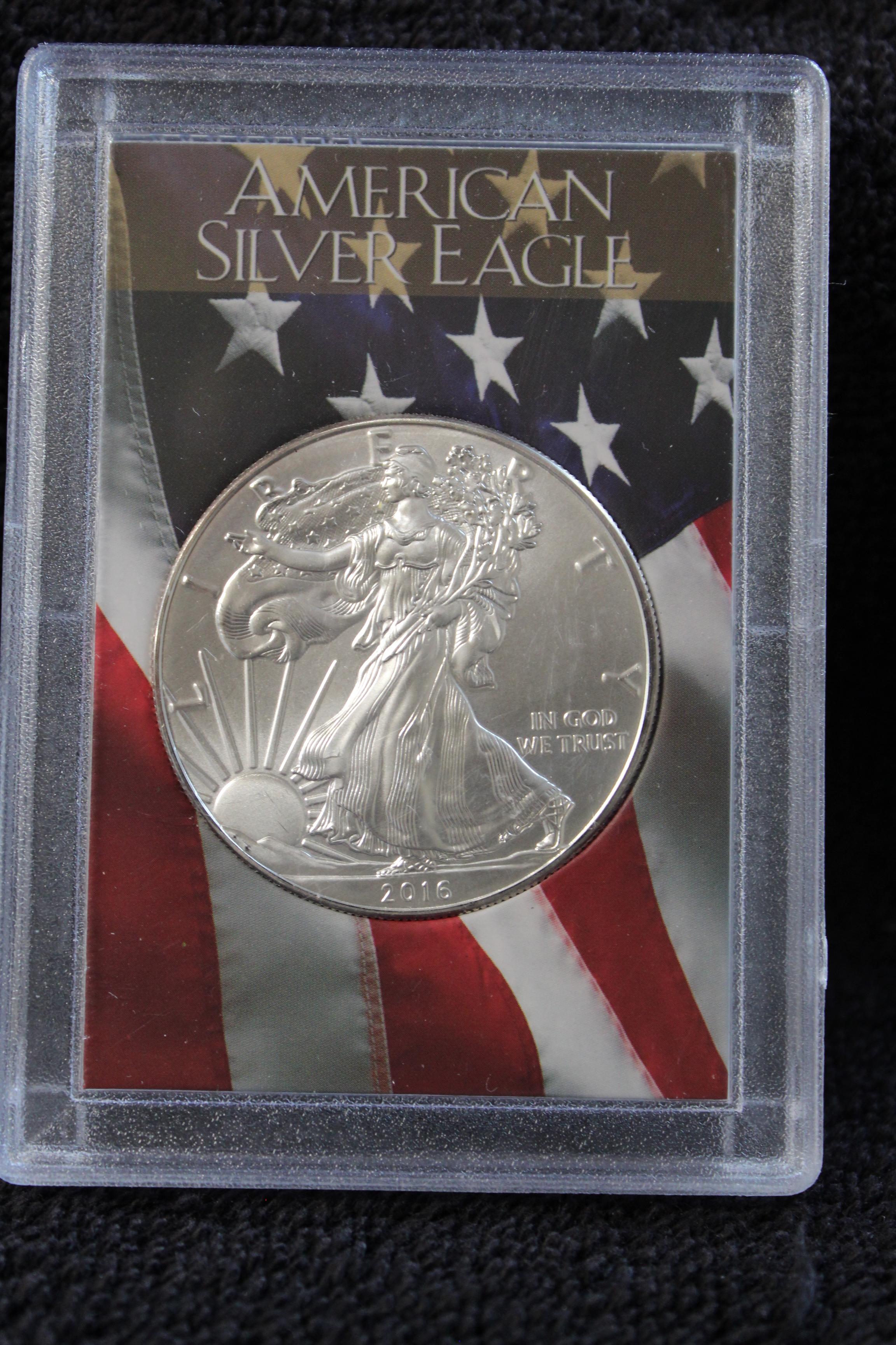 2016 1 oz. American Silver Eagle BU