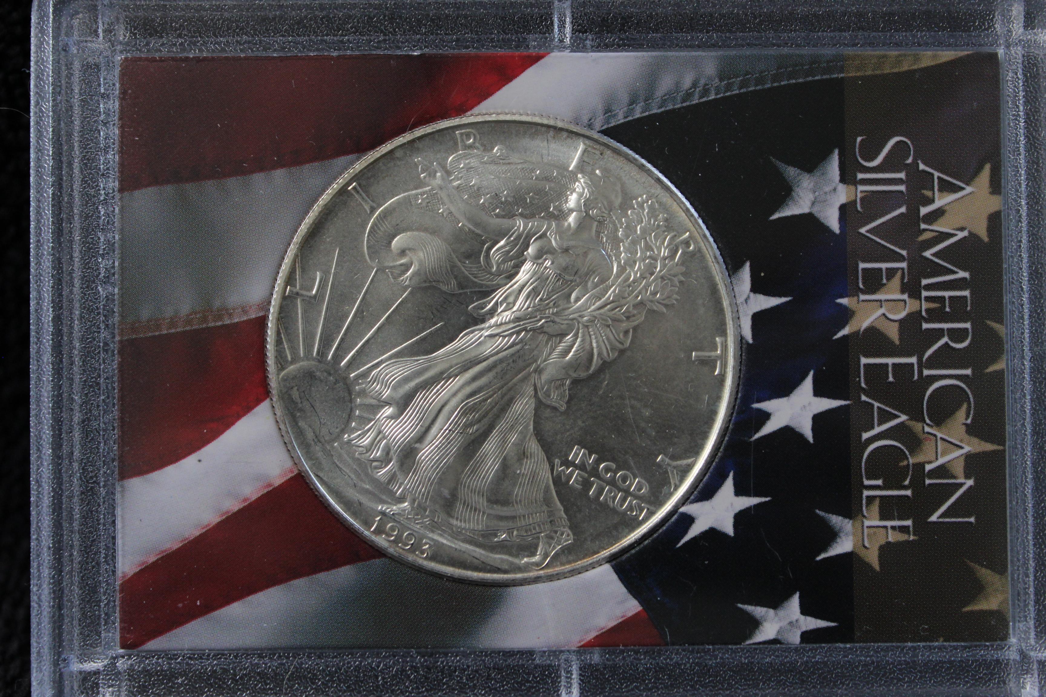 1993 1 oz. American Silver Eagle BU