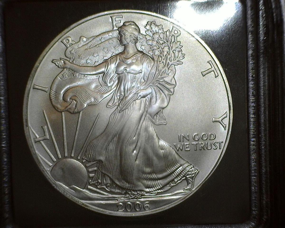 2006 1 oz. American Silver Eagle MS 69 ICG