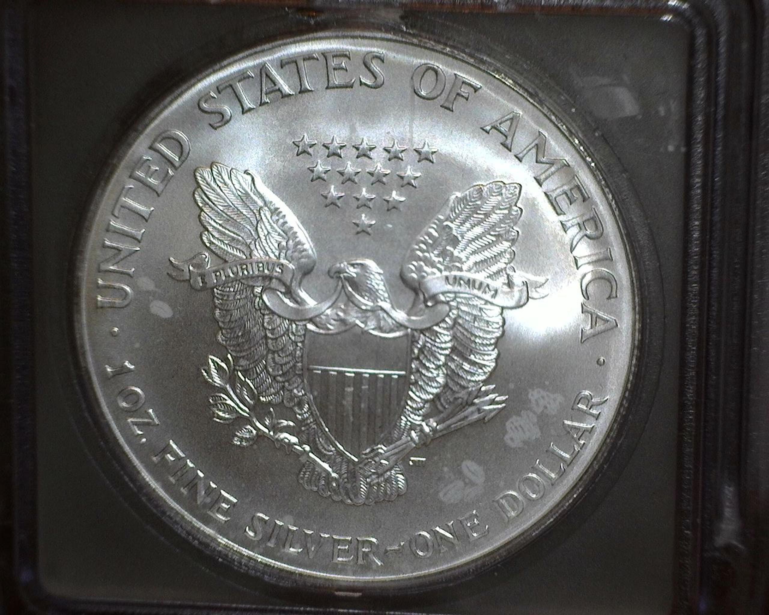 2000 1 oz. American Silver Eagle MS 69 ICG