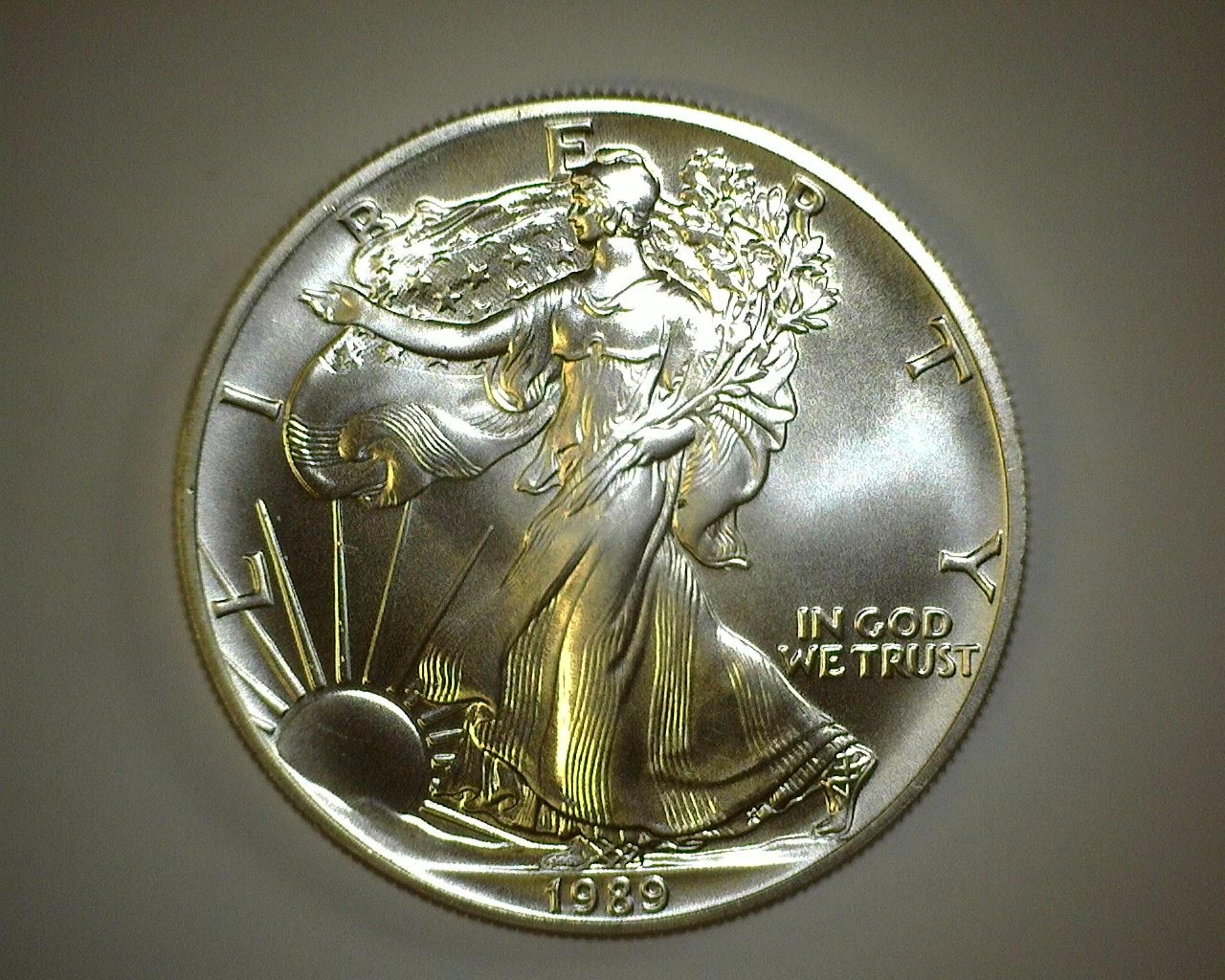 1989 1 oz. American Silver Eagle BU