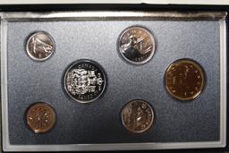 1987-1989-1990 Canada Specimen Sets Royal Canadian Mint OGP