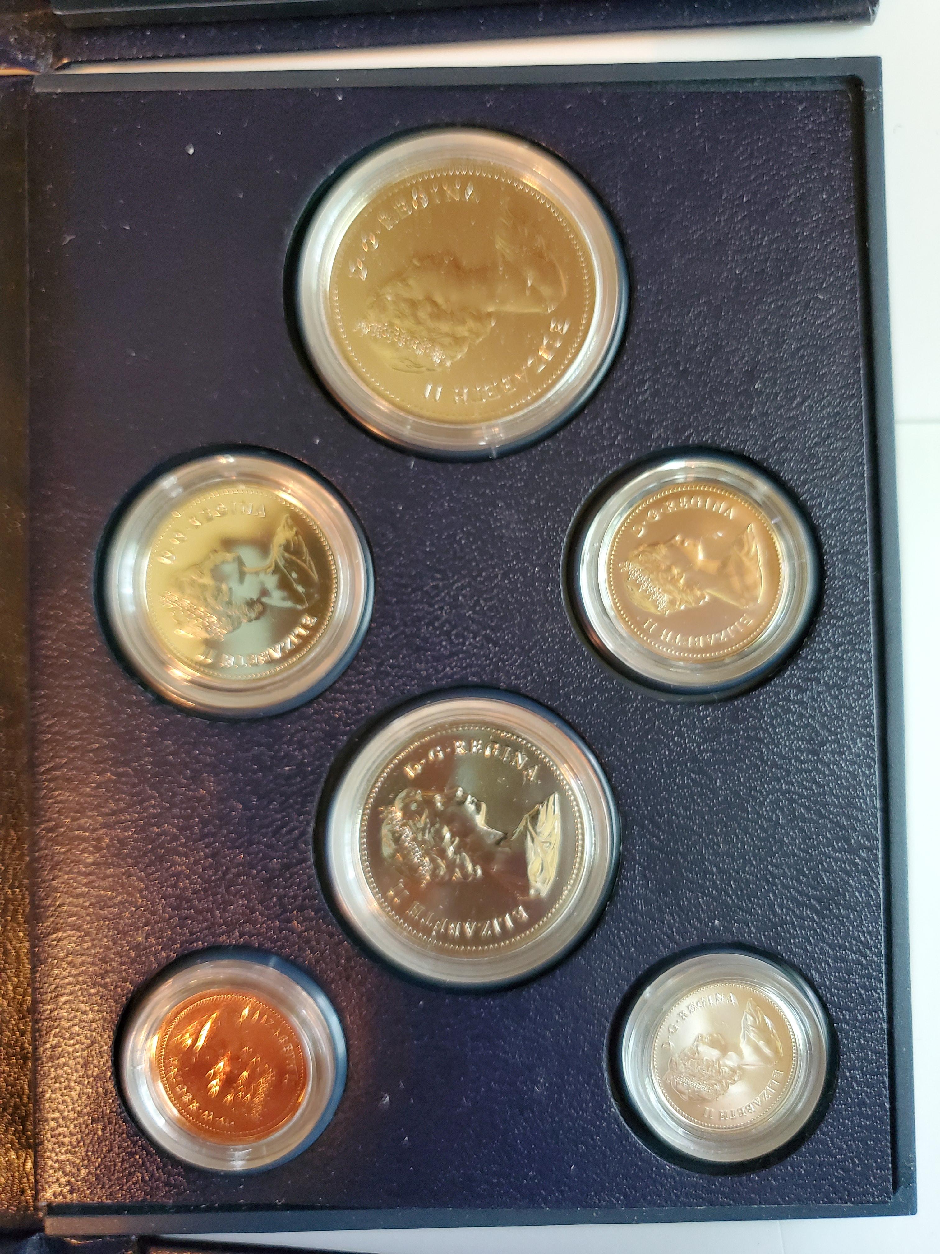 1981-1982-1983 Canada Specimen Sets Royal Canadian Mint OGP