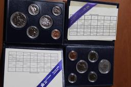 1981 & 1983 Canada Specimen Sets Royal Canadian Mint OGP