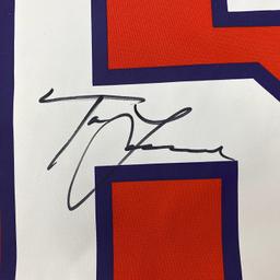 Autographed/Signed Trevor Lawrence Clemson Tigers Orange Authentic Nike College Jersey Fanatics COA