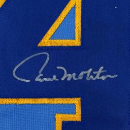 Autographed/Signed Paul Molitor Milwaukee Blue Baseball Jersey JSA COA