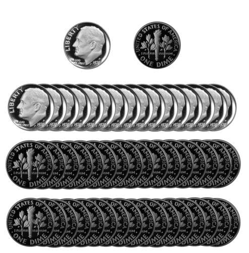 Roll of 1978 Roosevelt Dimes Proof