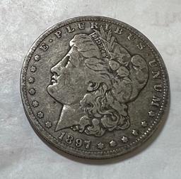 1897 O Morgan Dollar