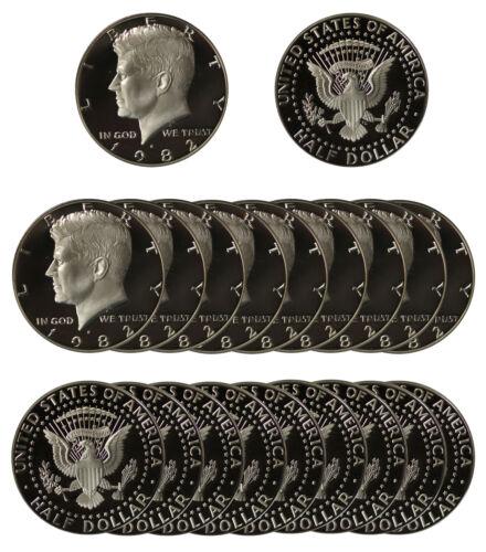 Roll of 1982 Kennedy Half Dollars Proof