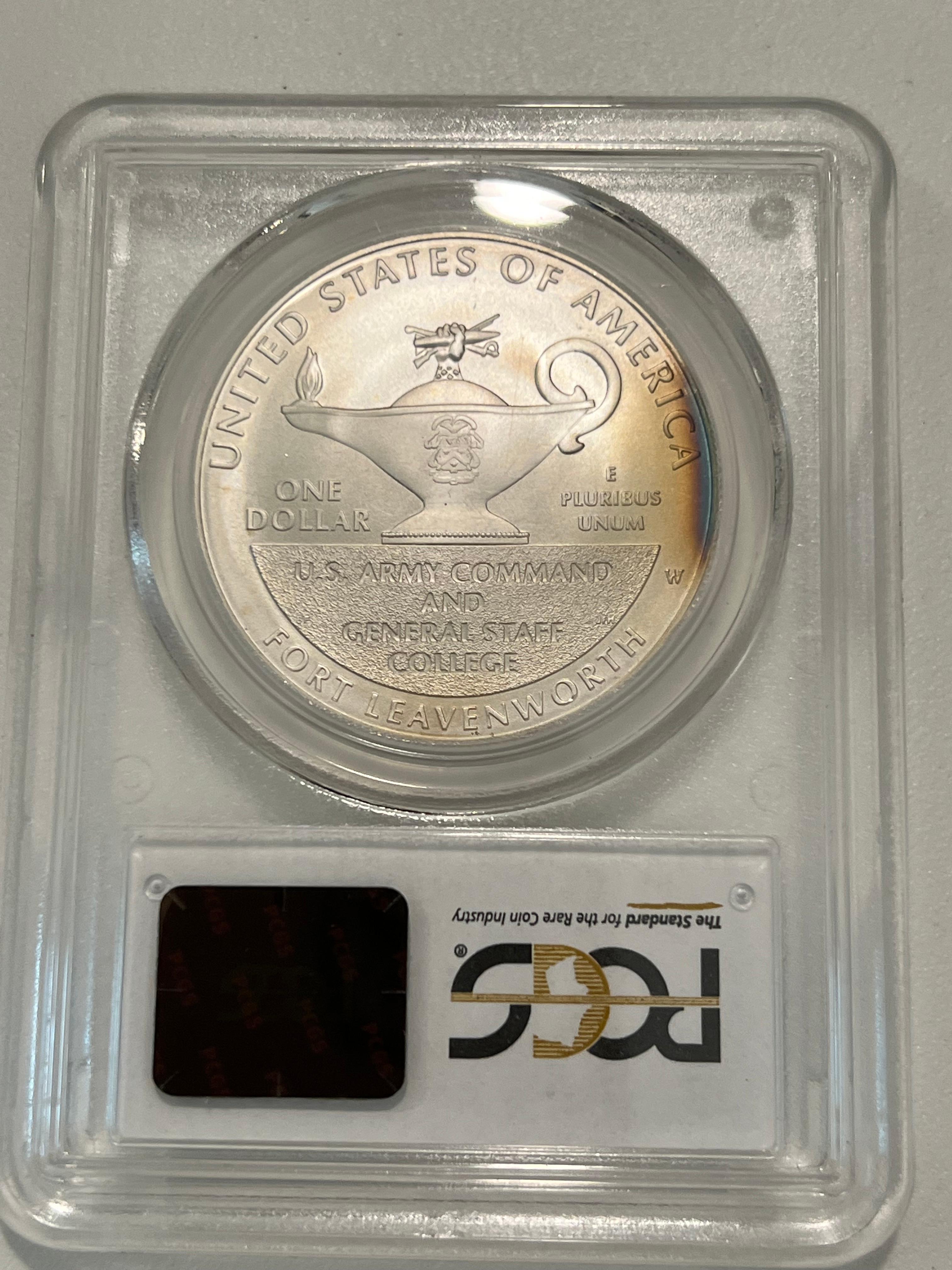 2013 W 5 Star Generals Marshall Eisenhower Silver $1 MS69 PCGS