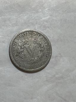 1886 Liberty Head V Nickel