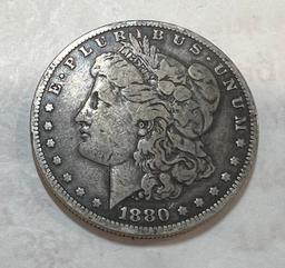 1880 O Morgan Dollar