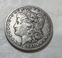 1884 S Morgan Dollar