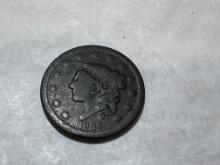 1838 Large Cent