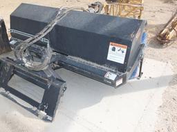 Quick Attach Skid-Steer Sweeper - 84" - SN: 1036557