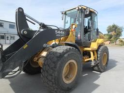 2011 John Deere 544K Highlift Articulating Loader with Cab, SN: 1DW544KHBD639956 - 2,054 Hours with