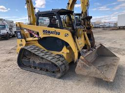 2010 KOMATSU CK-30 SKID STEER LOADER, S/N:A30623, HOUR METER READS: 2,259