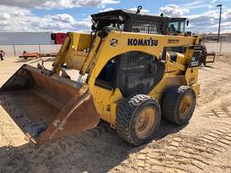 2007 KOMATSU SK1020 SKIDSTEER, S/N:A70658, 3,658 HOURS