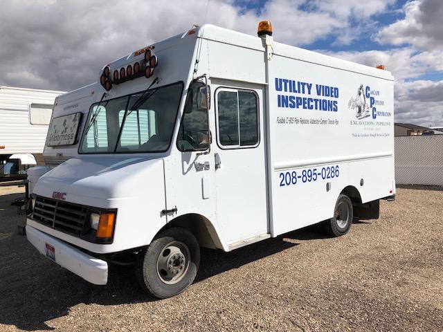 1993 GMC STEP VAN TRUCK UNDERGROUND CAMERA & EQUIPMENT, VIN:1GTHP32KXP3501694