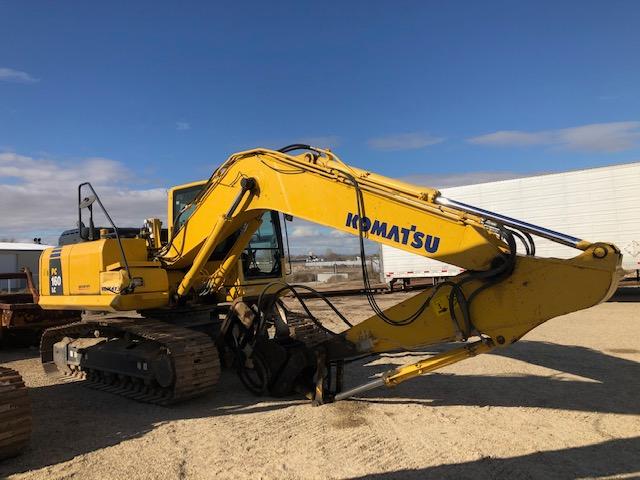 2013 KOMATSU PC 160 LC-8, HOUR METER READS: 4,247, HOE PACK NOT INCLUDED