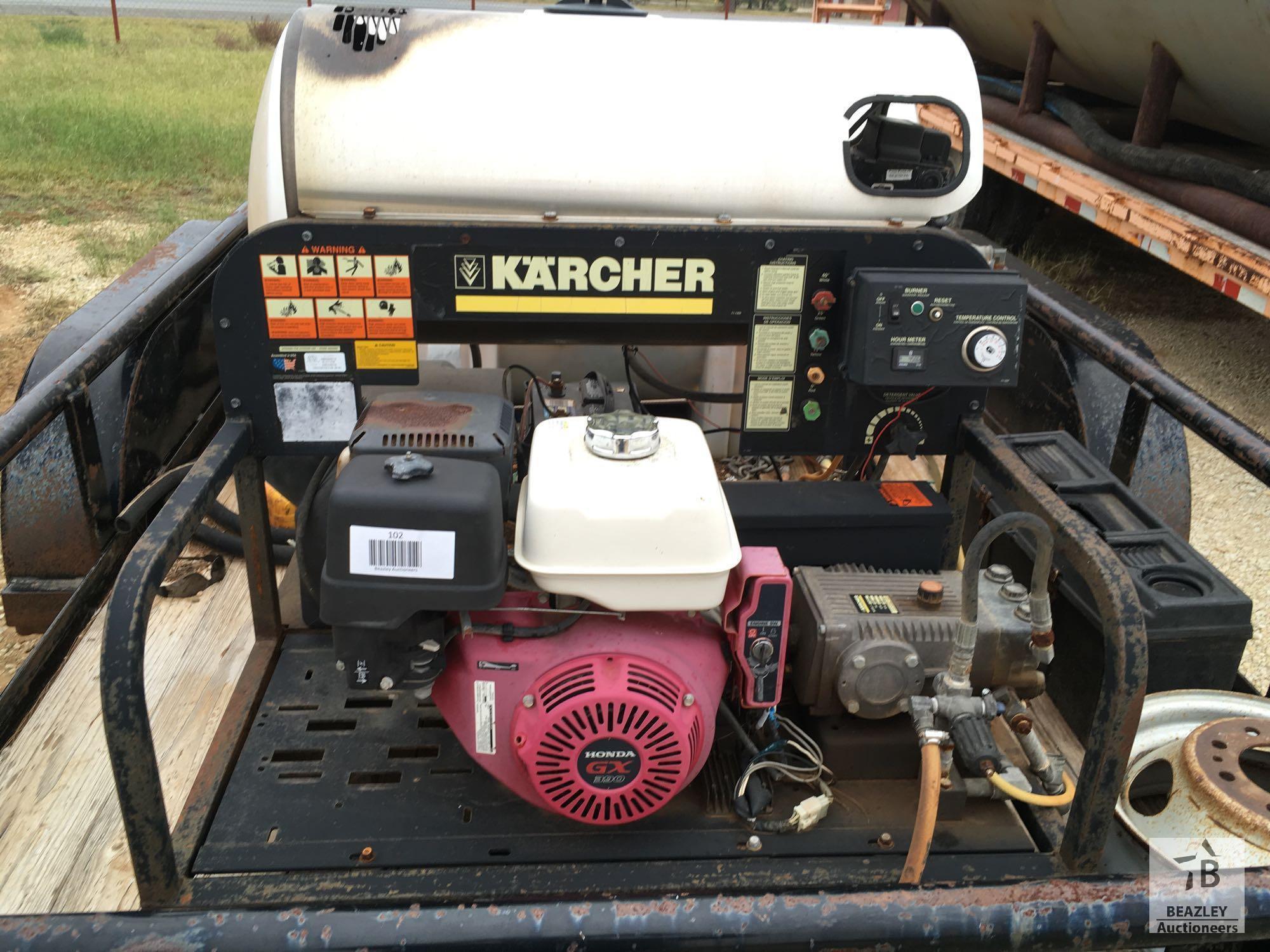 Karcher 4000lb, 4.2 GPM Hot Water Pressure Washer [Yard 2: Snyder, TX]