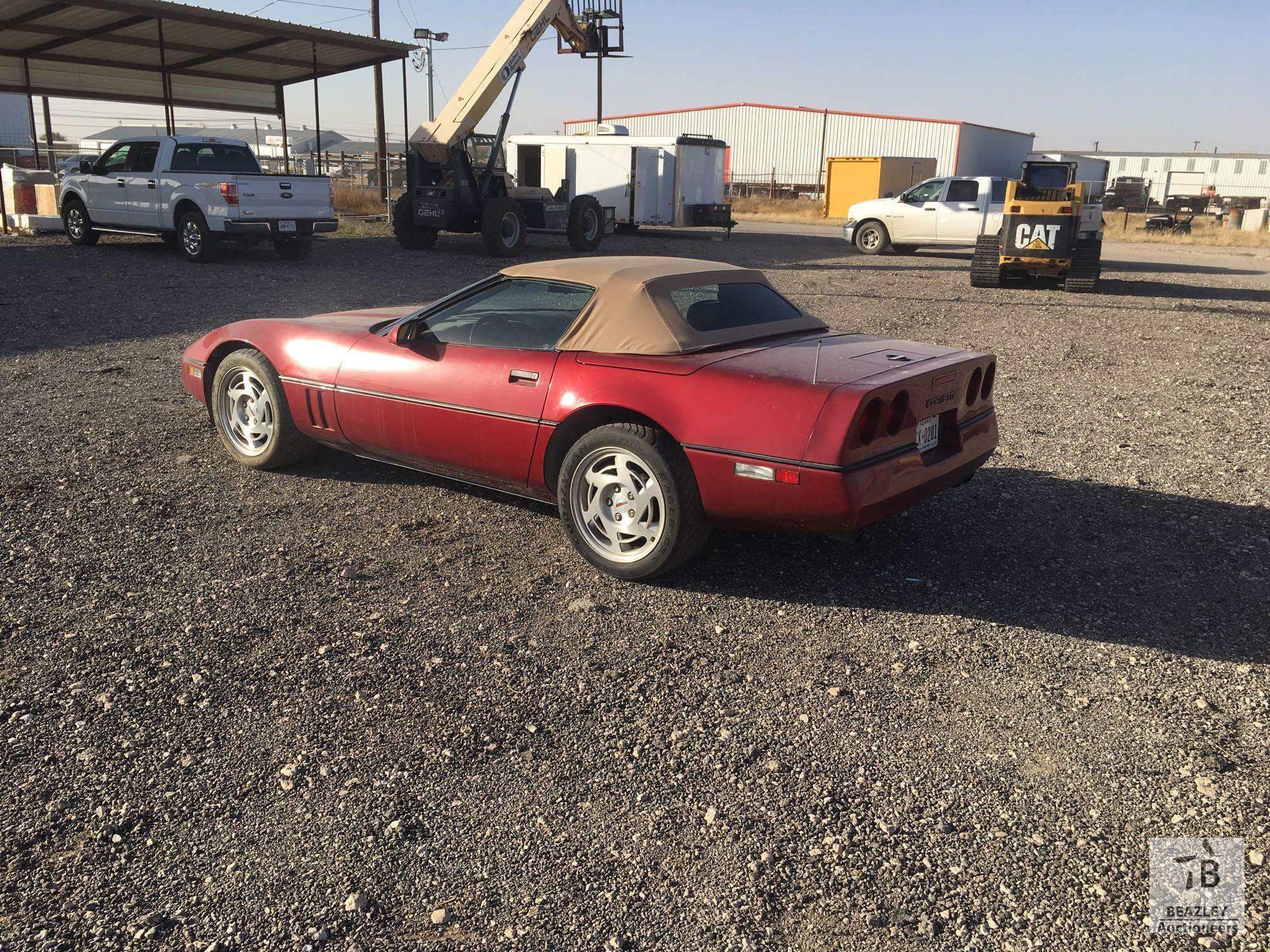 1990 Chevrolet Corvette Convertible [Yard 1: Odessa, TX]