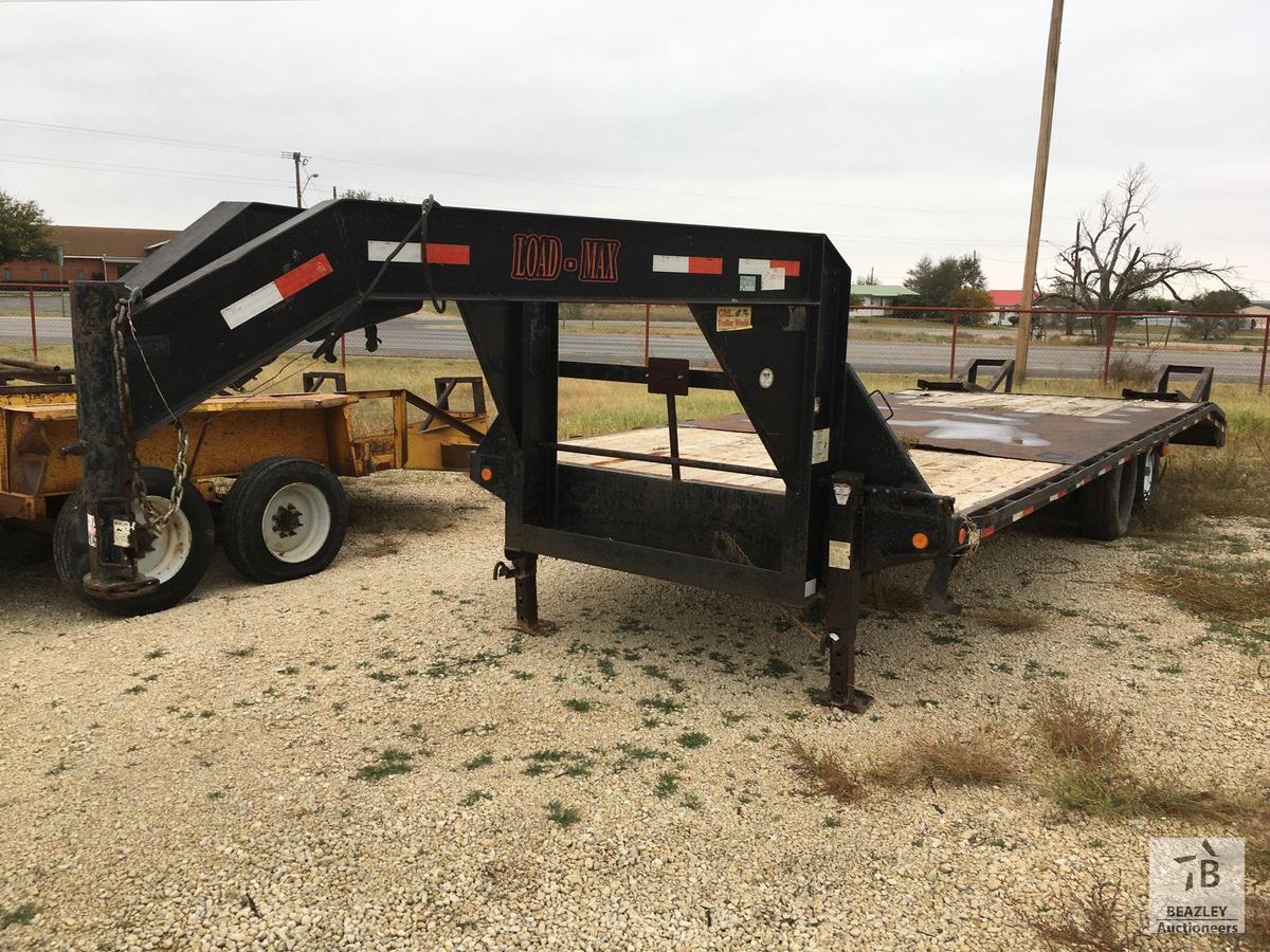 2007 Load Max T/A Gooseneck Equipment Trailer [Yard 2: Snyder, TX]