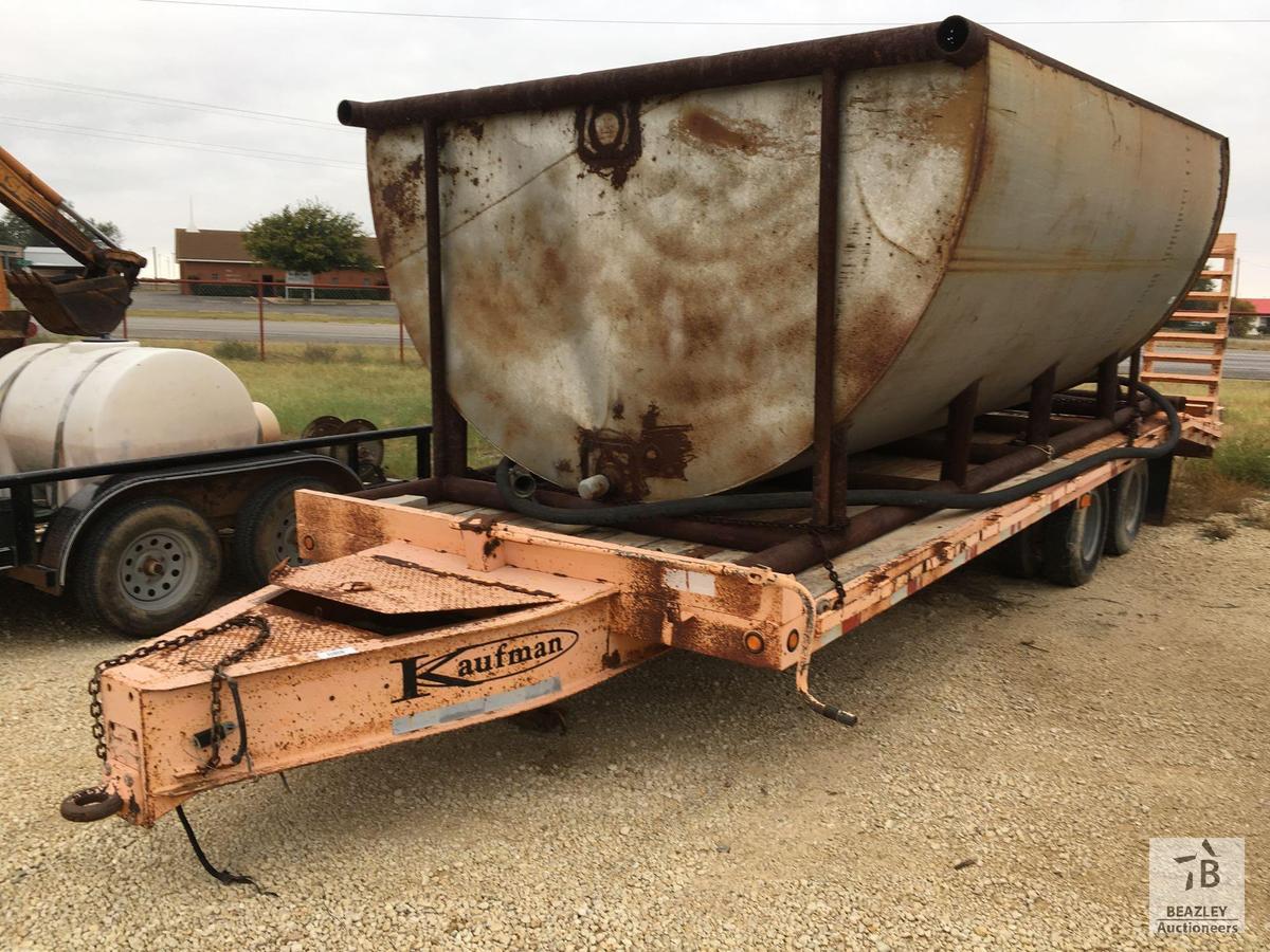 2006 Kaufman Dual Wheel T/A Bumper Pull Equipment Trailer [Yard 2: Snyder, TX]