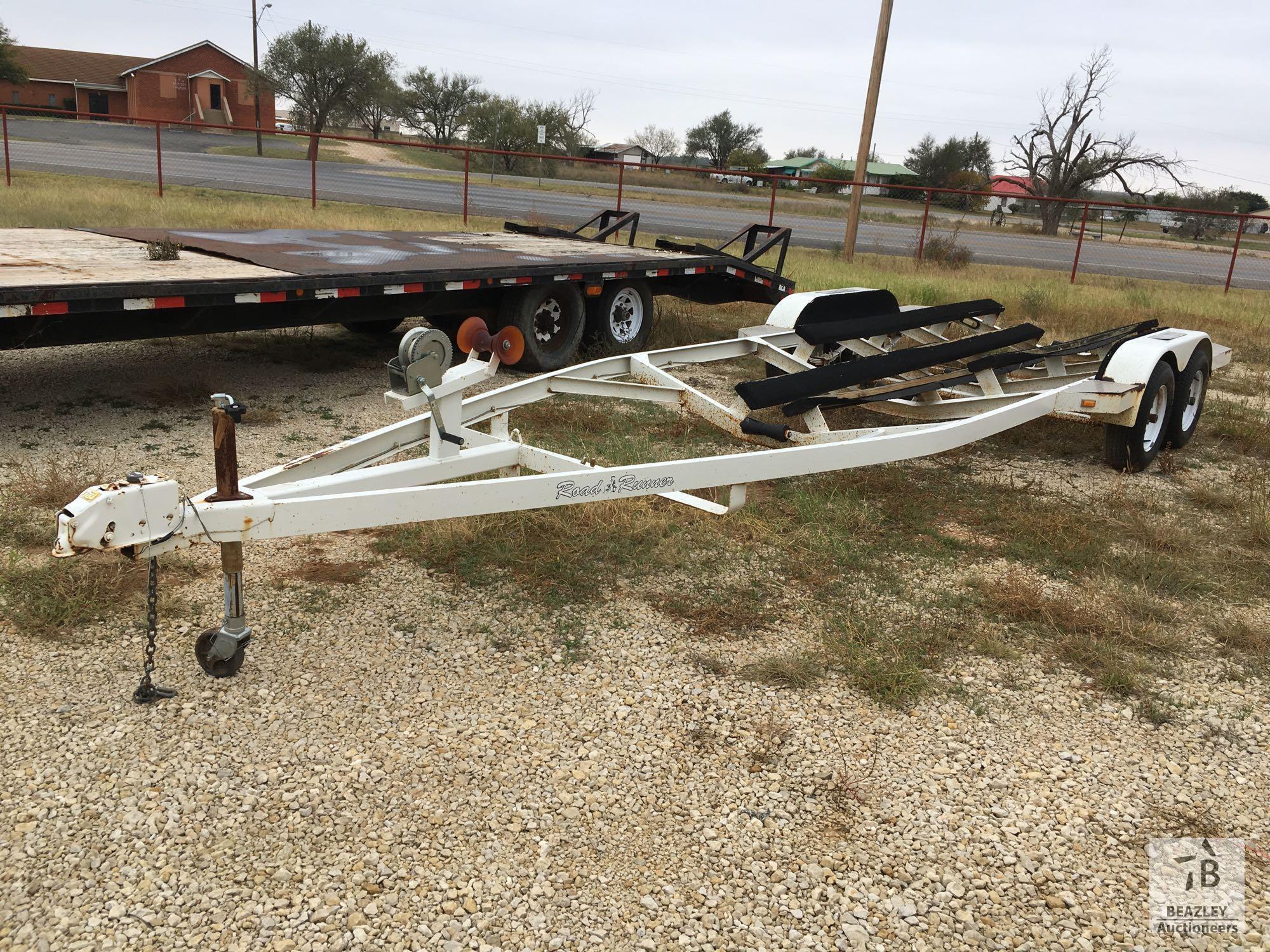 1996 Roadrunner T/A Boat Trailer [Yard 2: Snyder, TX]