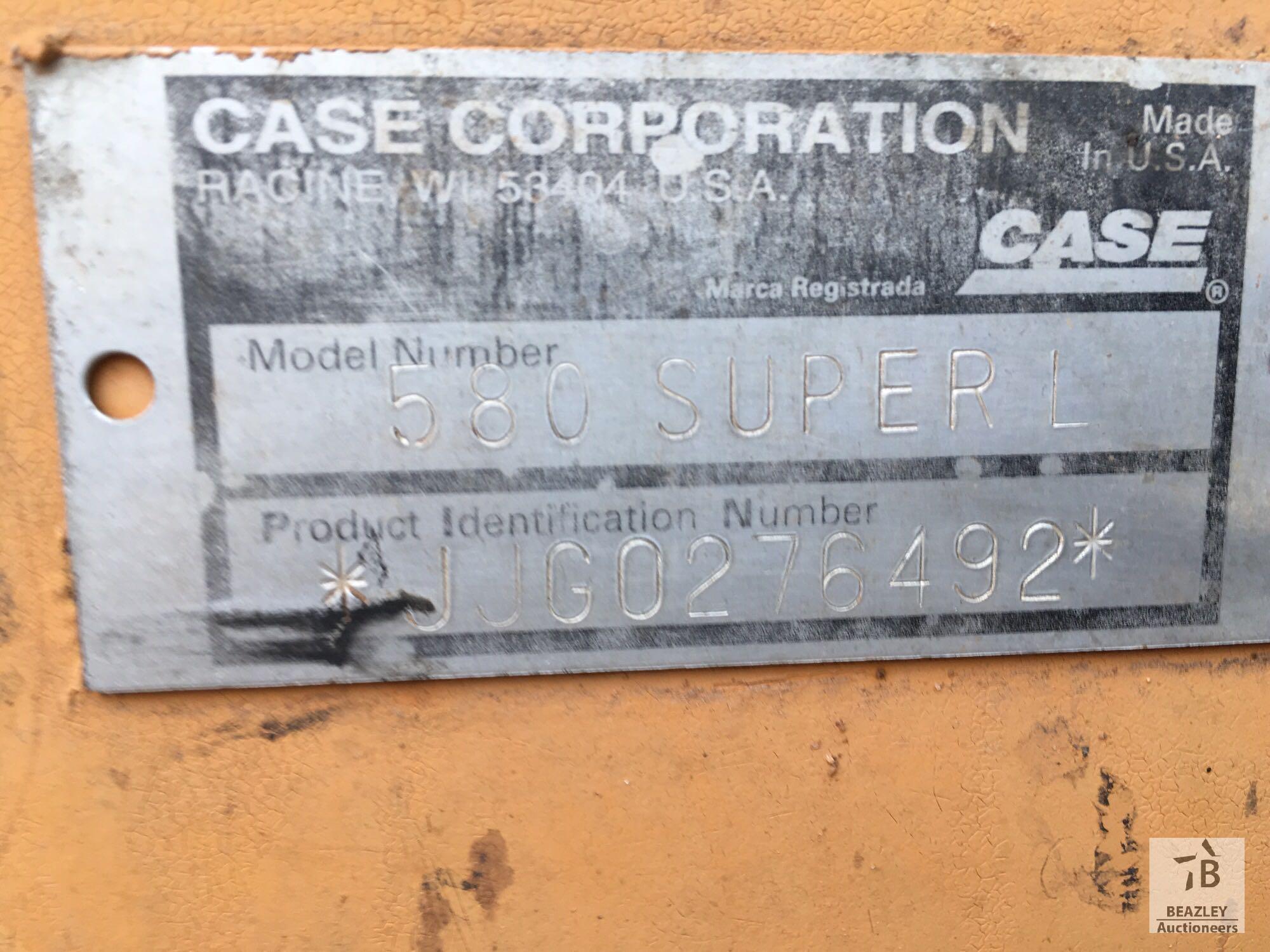 2005 Case 580 Super L Series 2 4x4 Loader Backhoe [Yard 2: Snyder, TX]