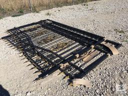 Unused 20FT Heavy Duty Bi-Parting Wrought Iron Driveway Gate (to sell as one pair) [Yard 1: Odessa,