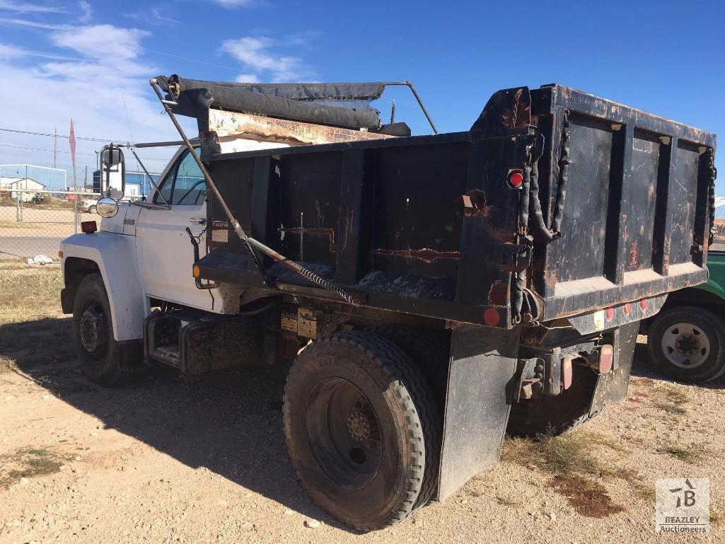 1990 Ford F700 S/A Dump Truck [Yard 3: Midland, TX]