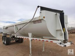 2017 Brazos T/A Round Bottom 32ft End Dump Trailer [Yard 1: Odessa]