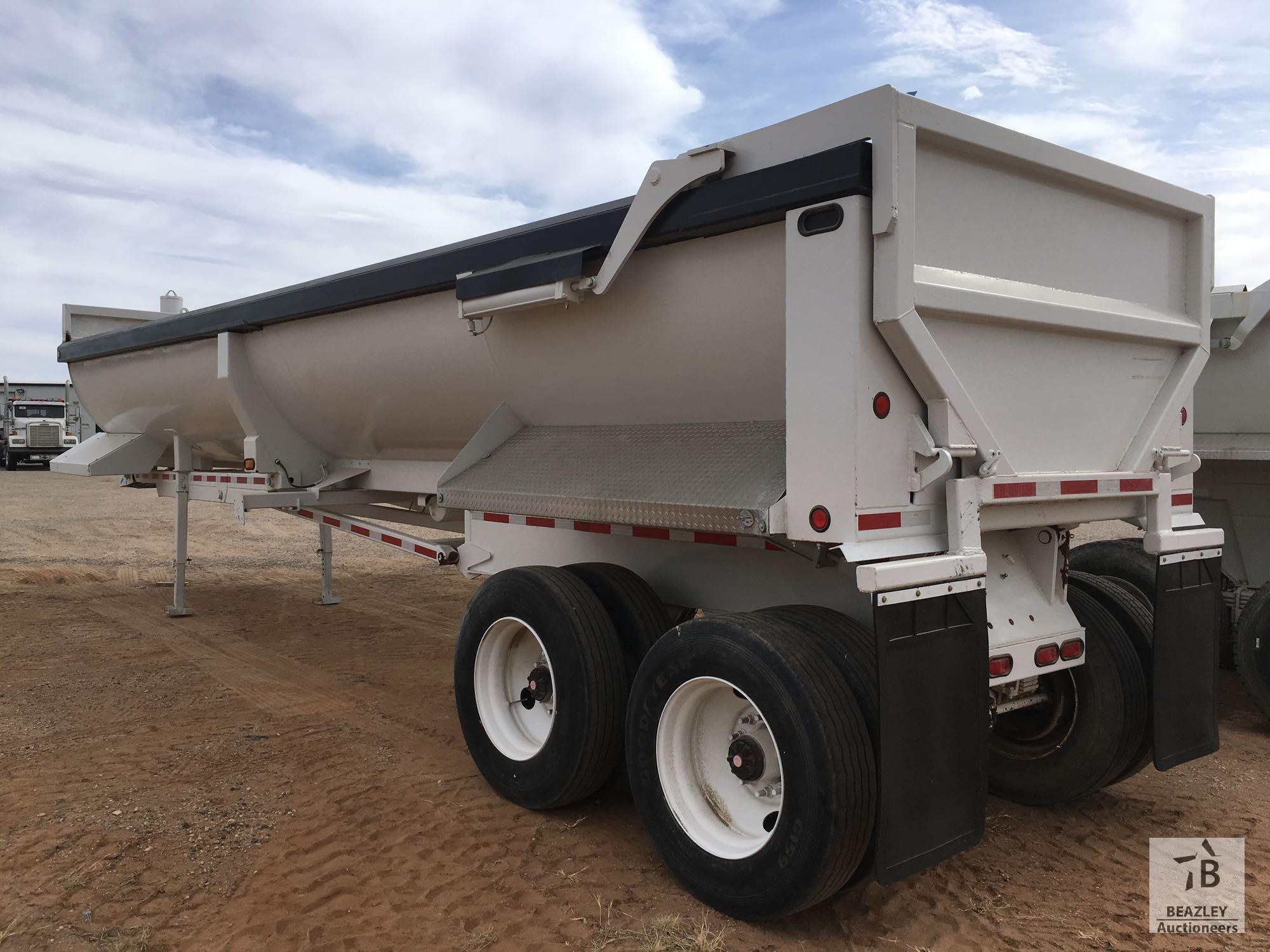 2007 Clement T/A Round Bottom End Dump Trailer [Yard 1: Odessa]