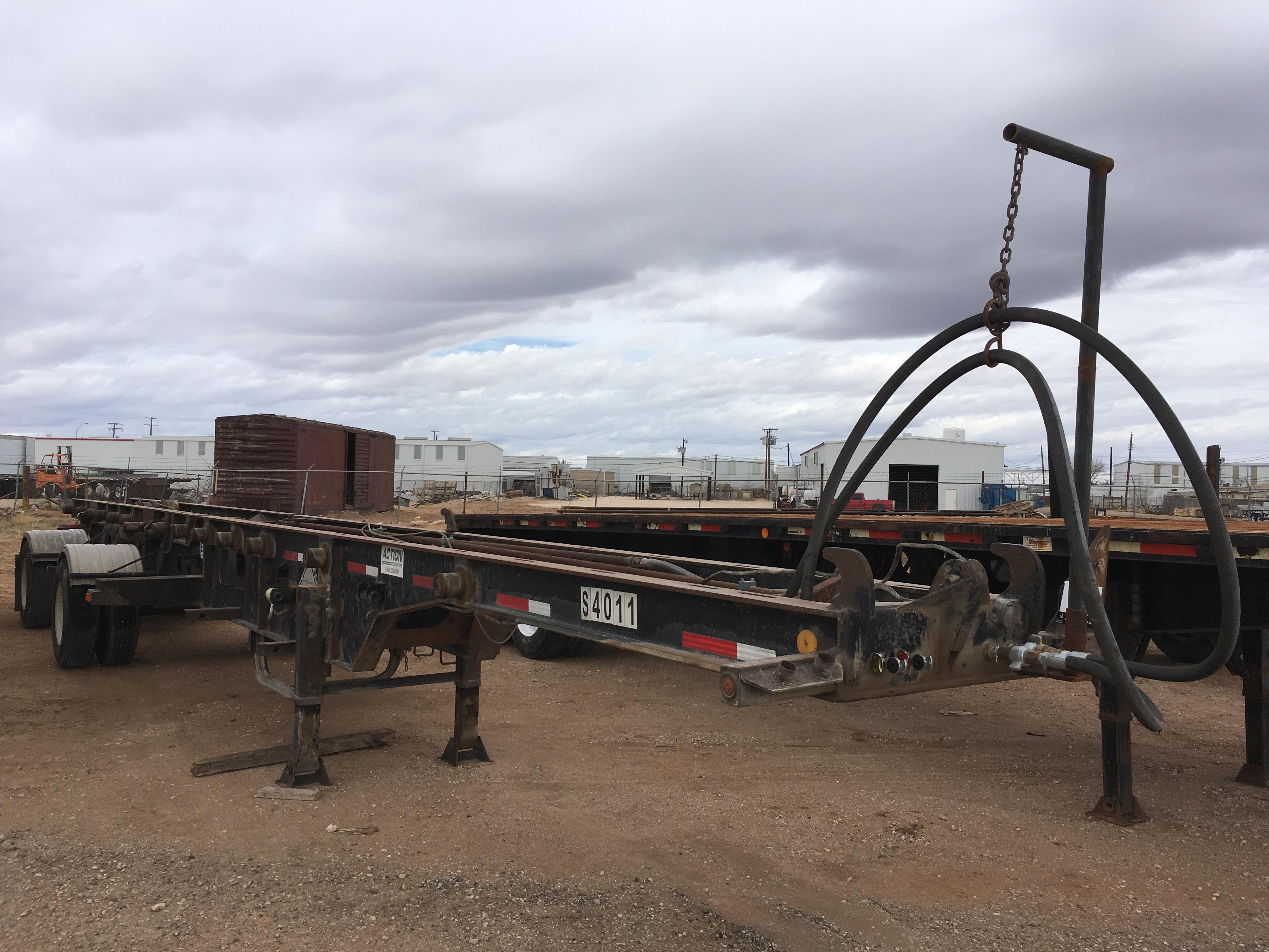 1998 Environmental Service Products Spread Axle Roll-Off Trailer [Yard 1: Odessa]