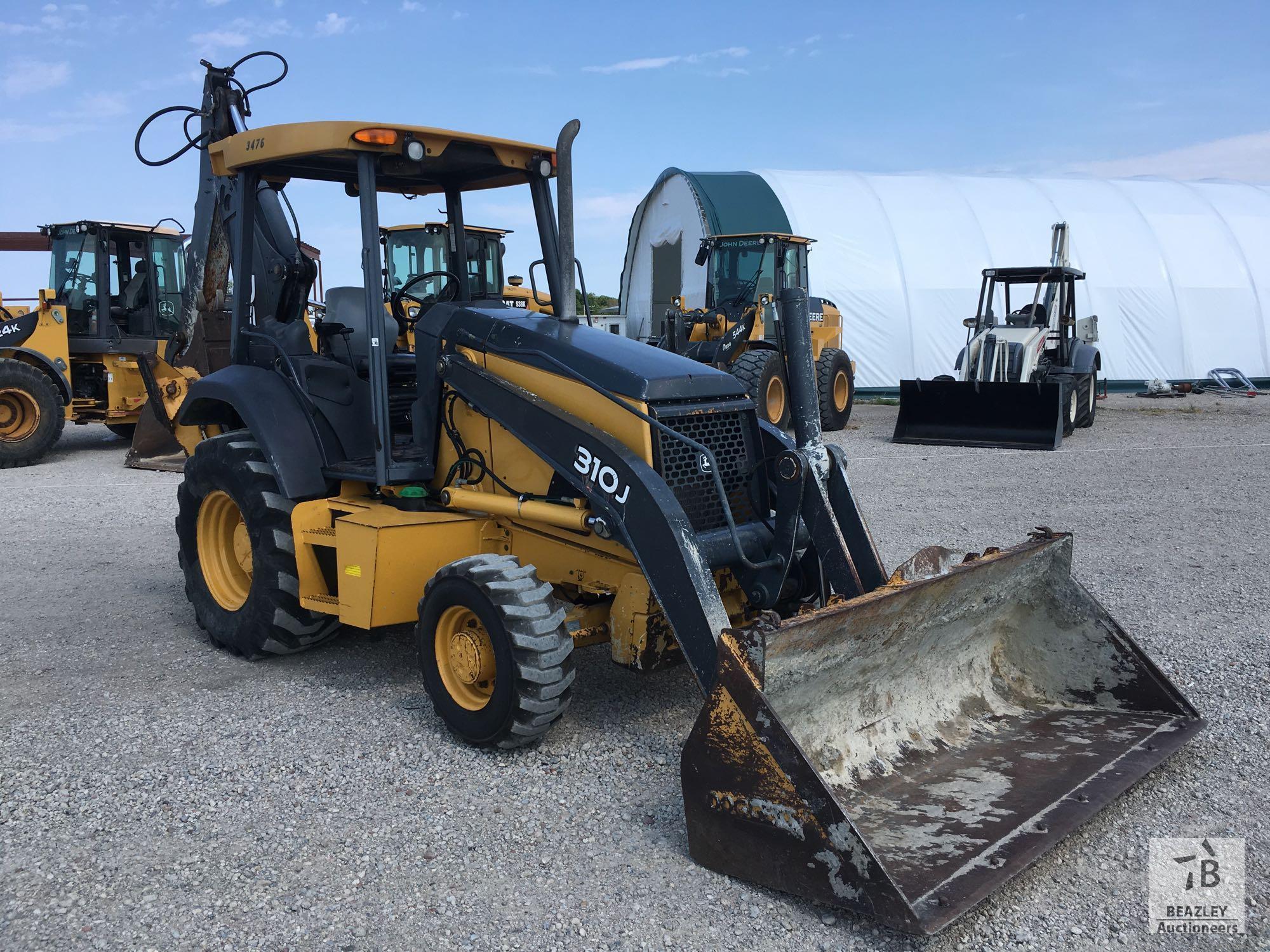 2010 John Deere 310J 4x4 Loader Backhoe