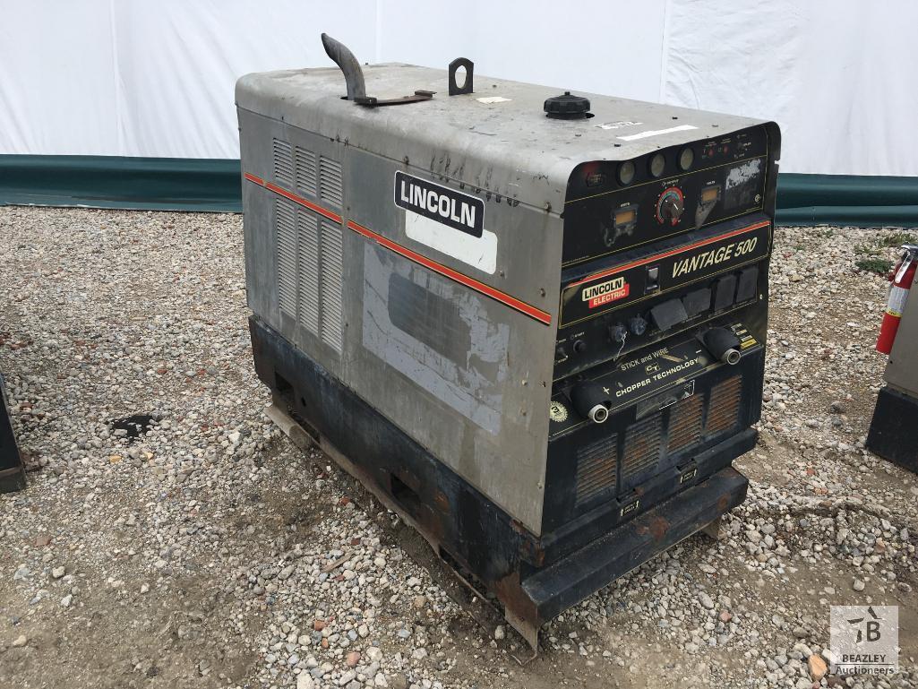 2008 Lincoln Vantage 500 DC Welding Generator