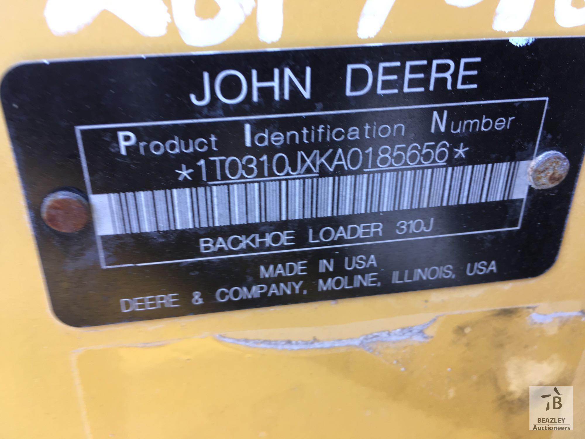 John Deere 310J 4x4 Loader Backhoe