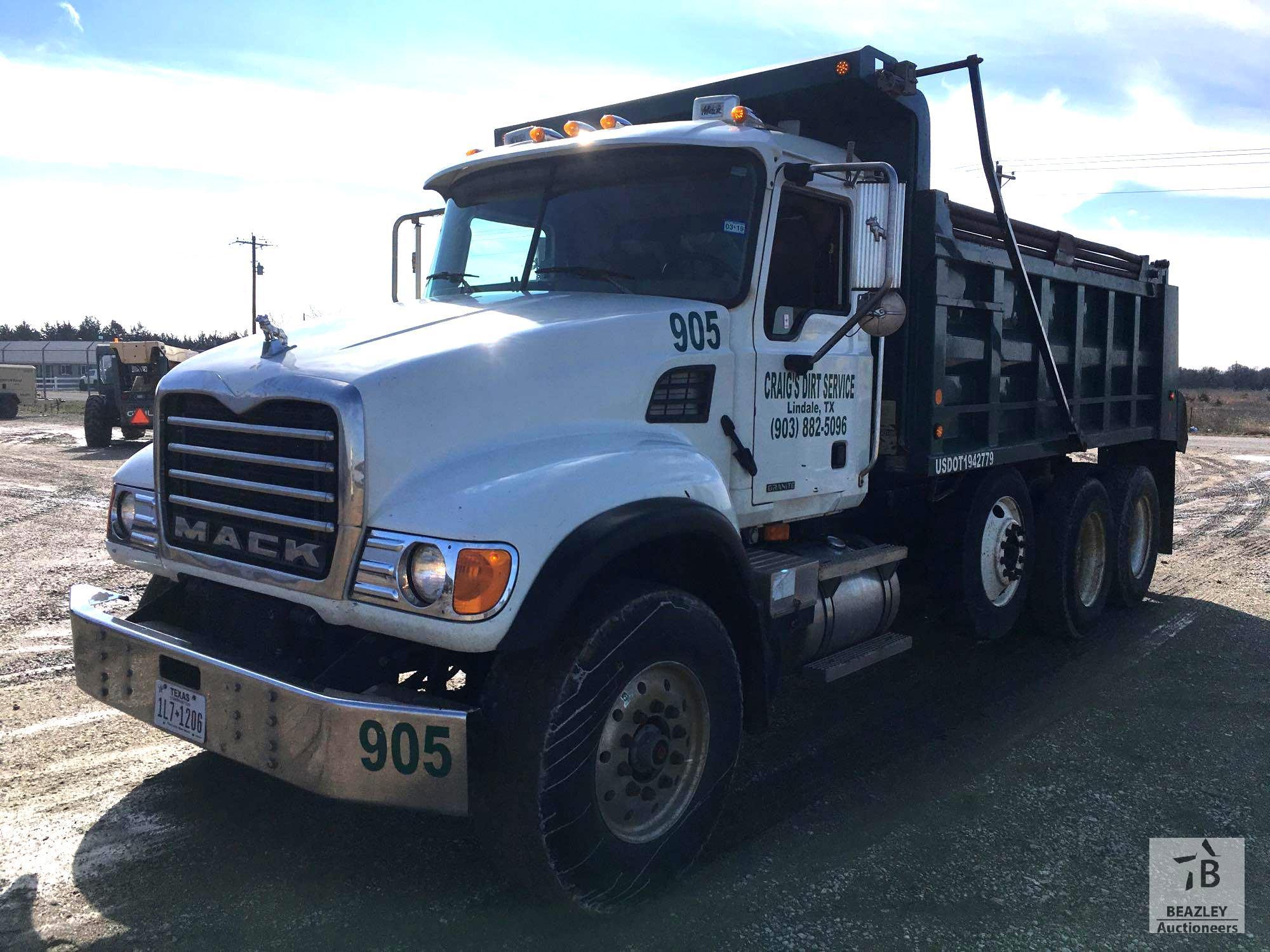 2005 Mack CV713 Tri/A Dump Truck