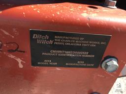 2014 Ditch Witch RT16 Walk Behind Trencher