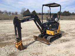 2016 John Deere 17G Mini Excavator